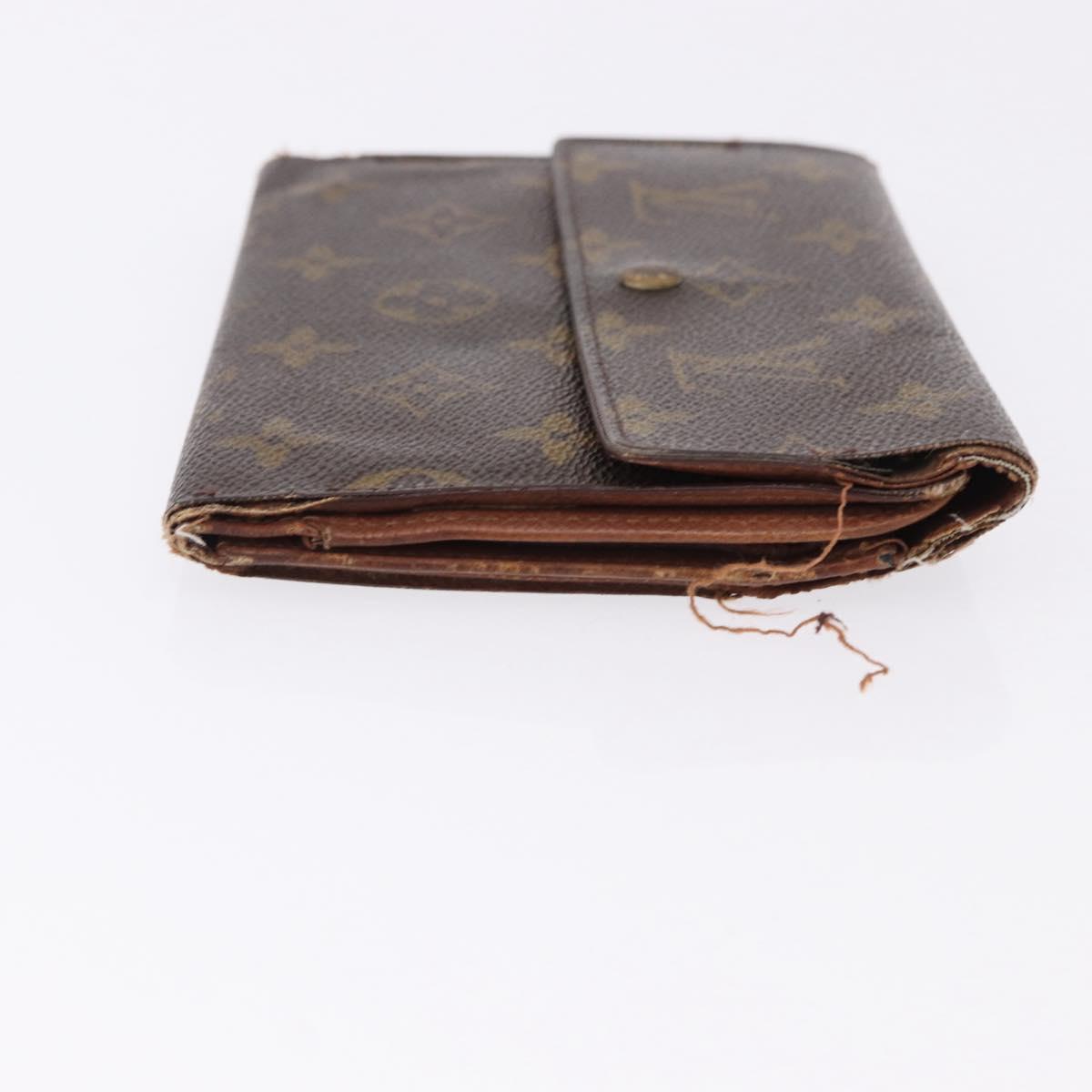 LOUIS VUITTON Monogram Taiga Damier Ebene Wallet 7 Set Black Green Auth am11994