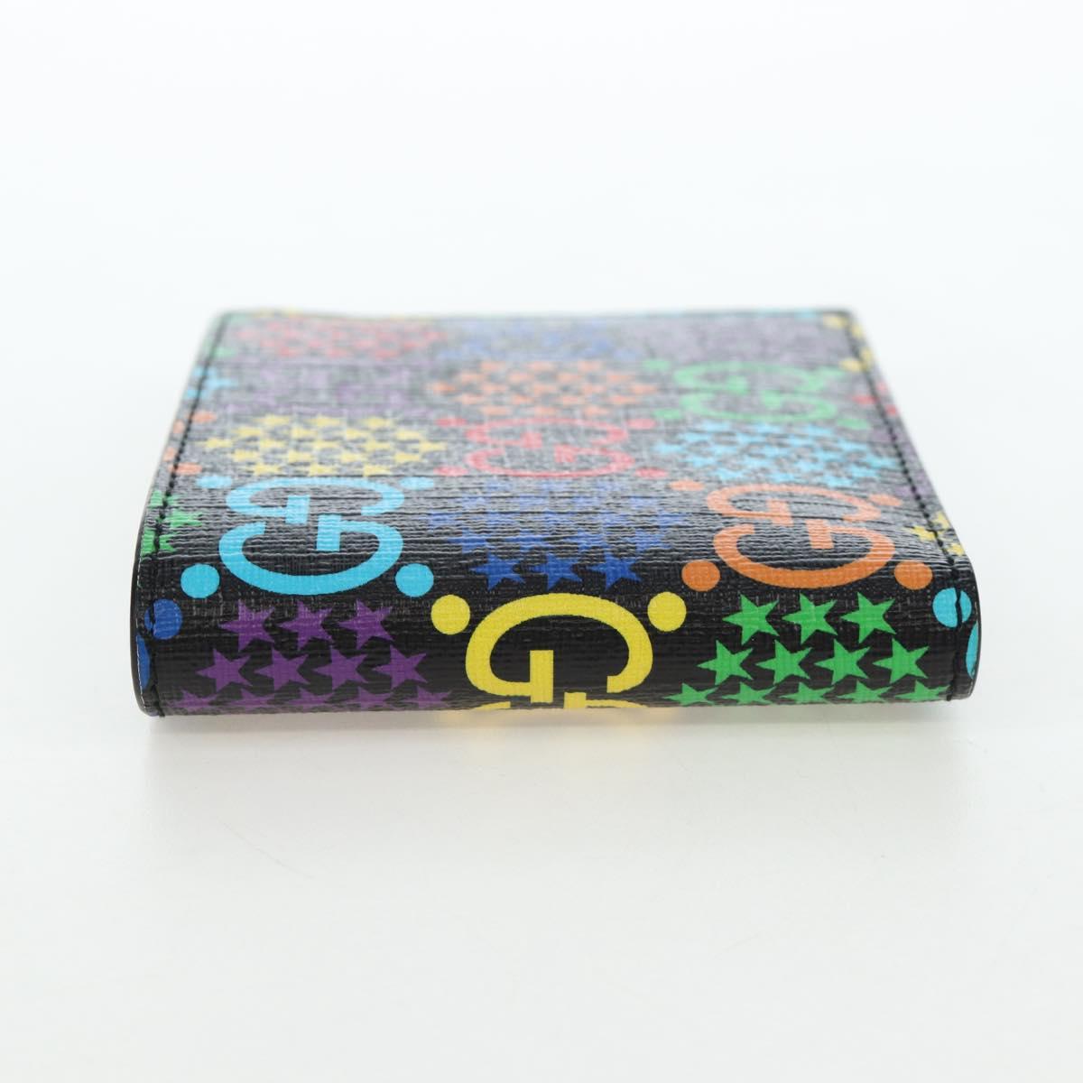 GUCCI GG Psychedelic Wallet PVC Multicolor 601089 Auth am11997M