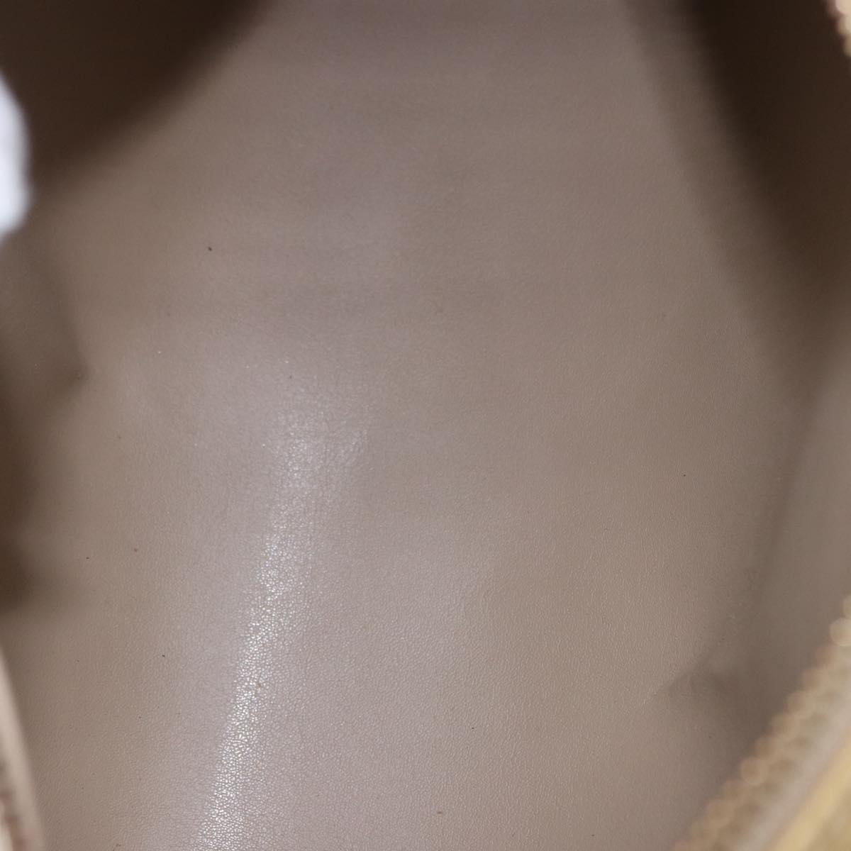 LOUIS VUITTON Monogram Vernis Bedford Hand Bag Beige M91006 LV Auth am12001V