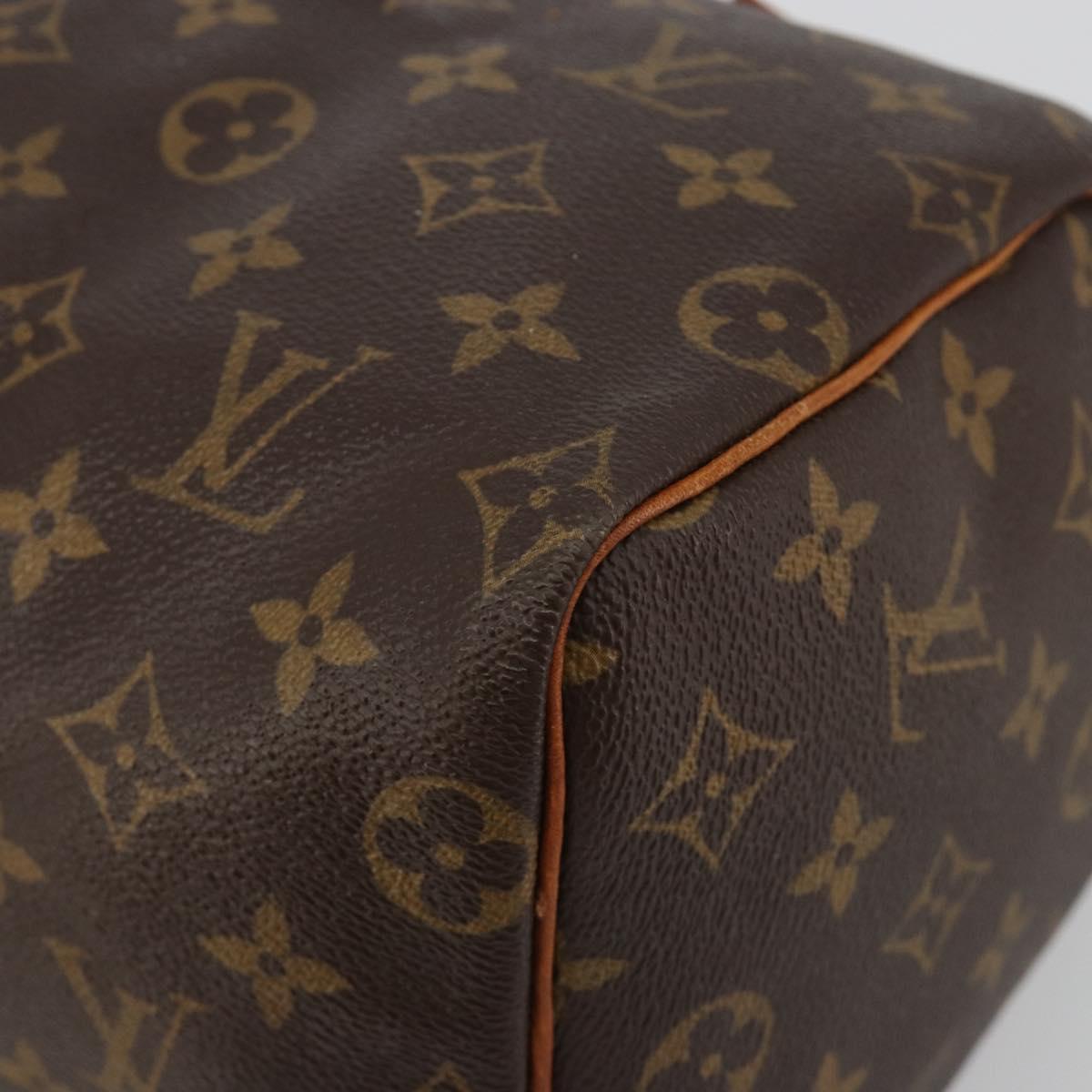 LOUIS VUITTON Monogram Speedy 25 Hand Bag M41528 LV Auth am12008A