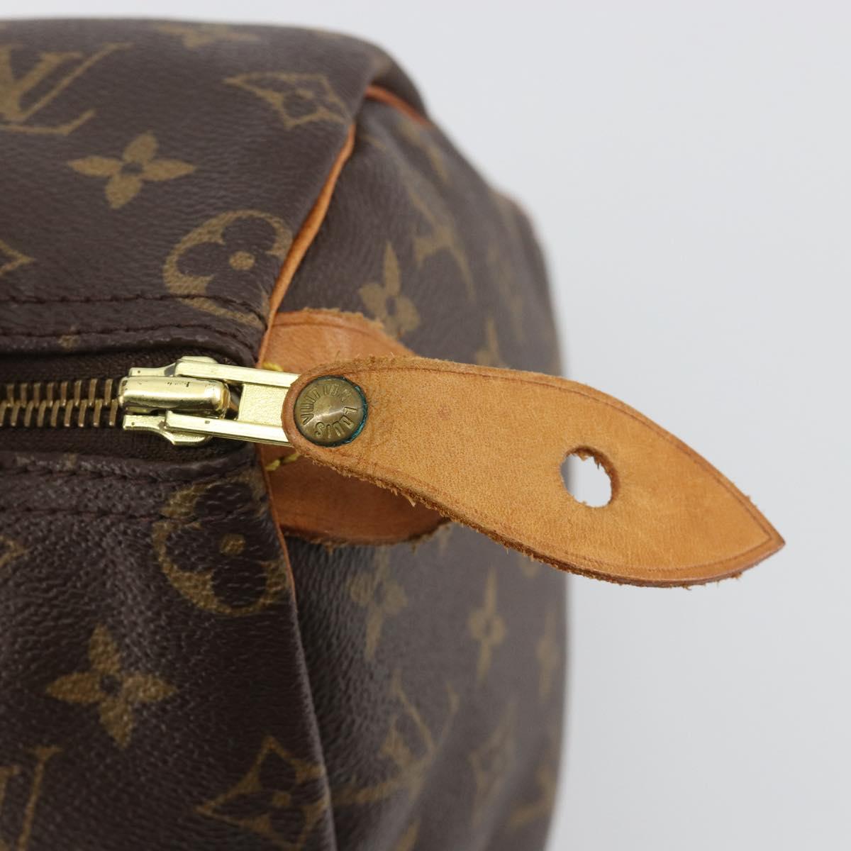 LOUIS VUITTON Monogram Speedy 25 Hand Bag M41528 LV Auth am12008A