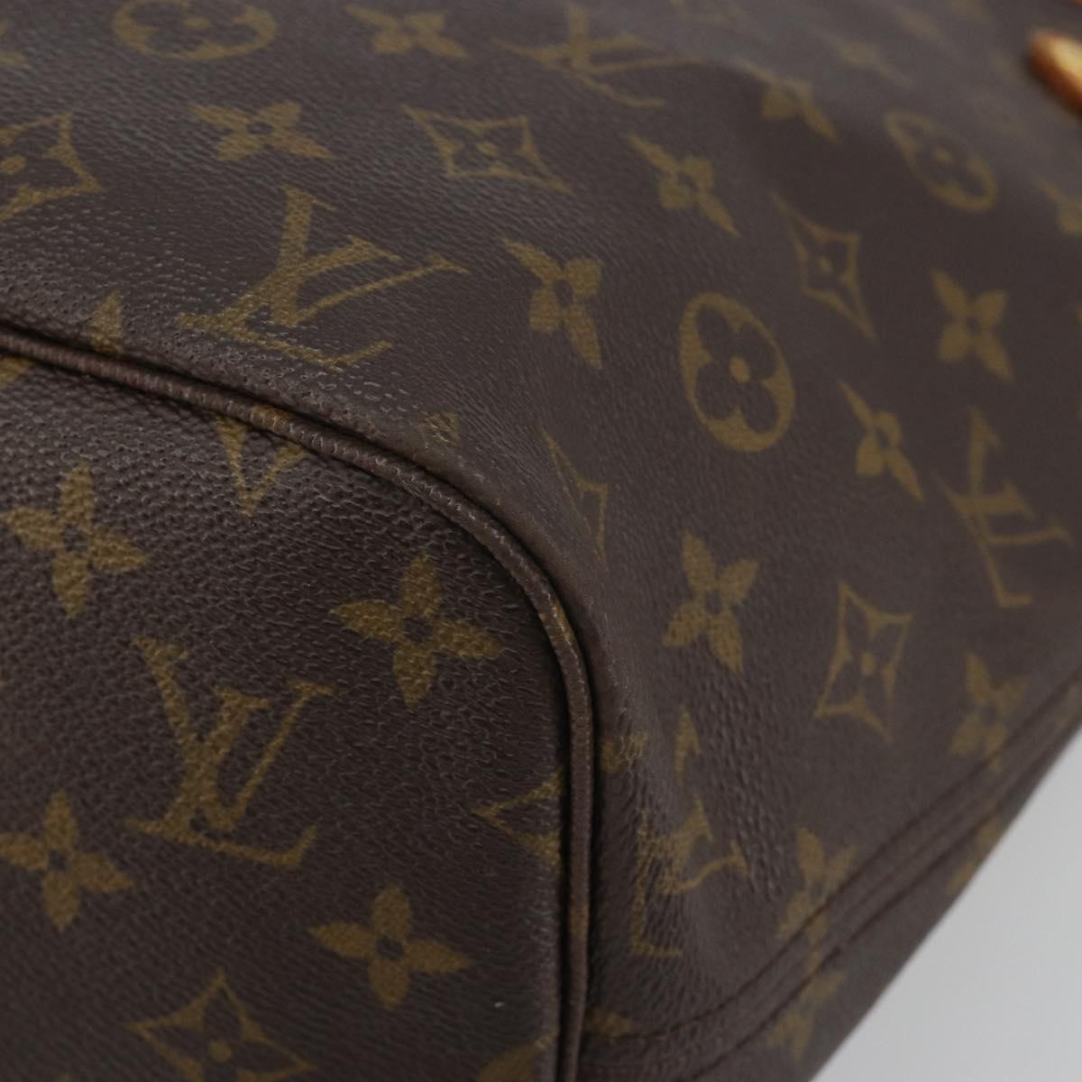 LOUIS VUITTON Monogram Neverfull MM Tote Bag M40156 LV Auth am12011A