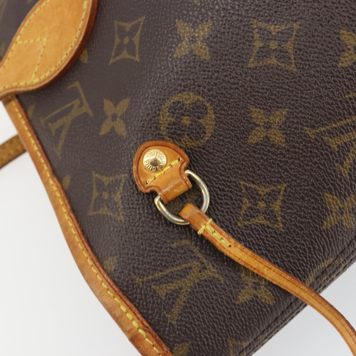 LOUIS VUITTON Monogram Neverfull MM Tote Bag M40156 LV Auth am12011A