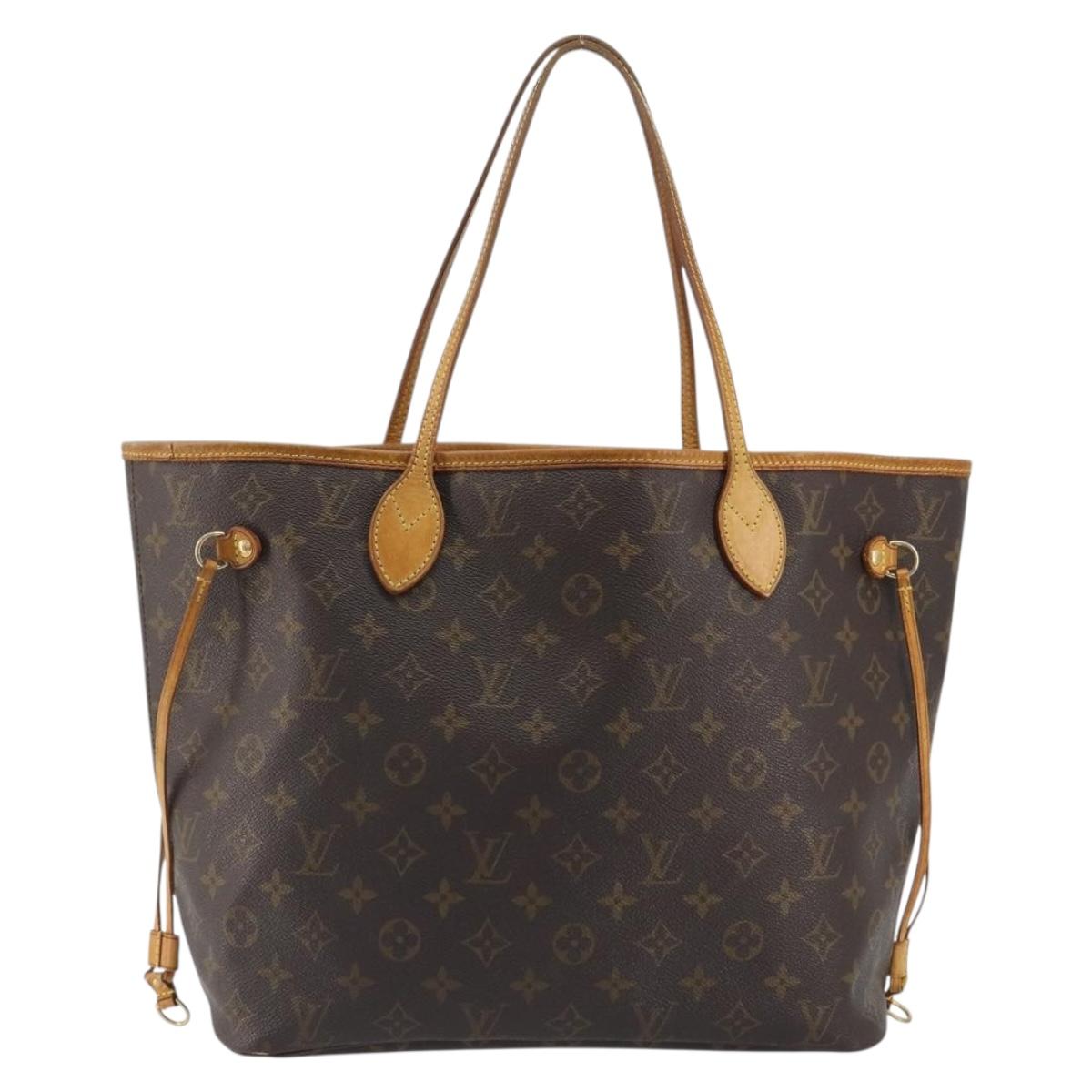 LOUIS VUITTON Monogram Neverfull MM Tote Bag M40156 LV Auth am12011A