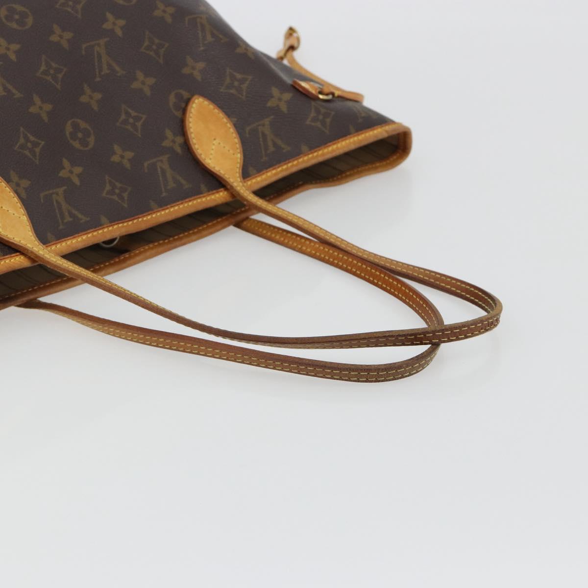 LOUIS VUITTON Monogram Neverfull MM Tote Bag M40156 LV Auth am12011A