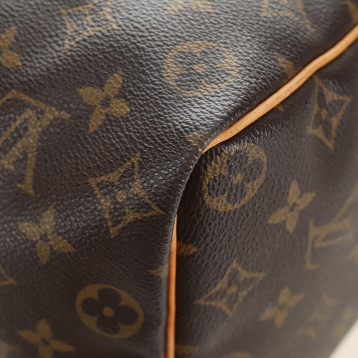 LOUIS VUITTON Monogram Speedy 35 Hand Bag M41524 LV Auth am12023V