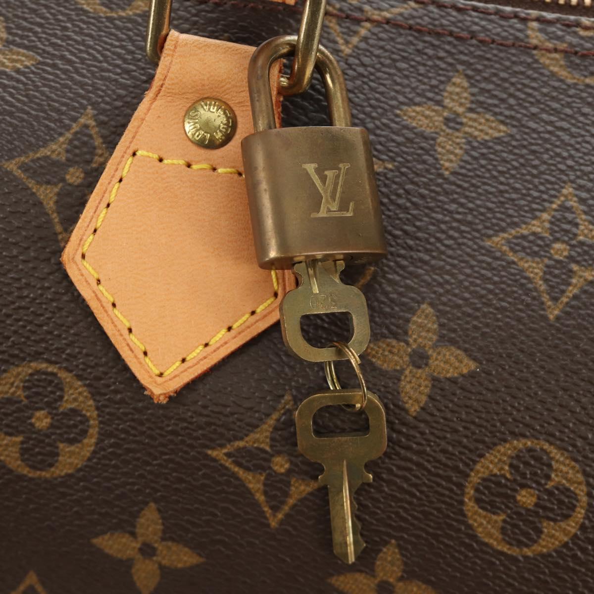 LOUIS VUITTON Monogram Speedy 35 Hand Bag M41524 LV Auth am12023V