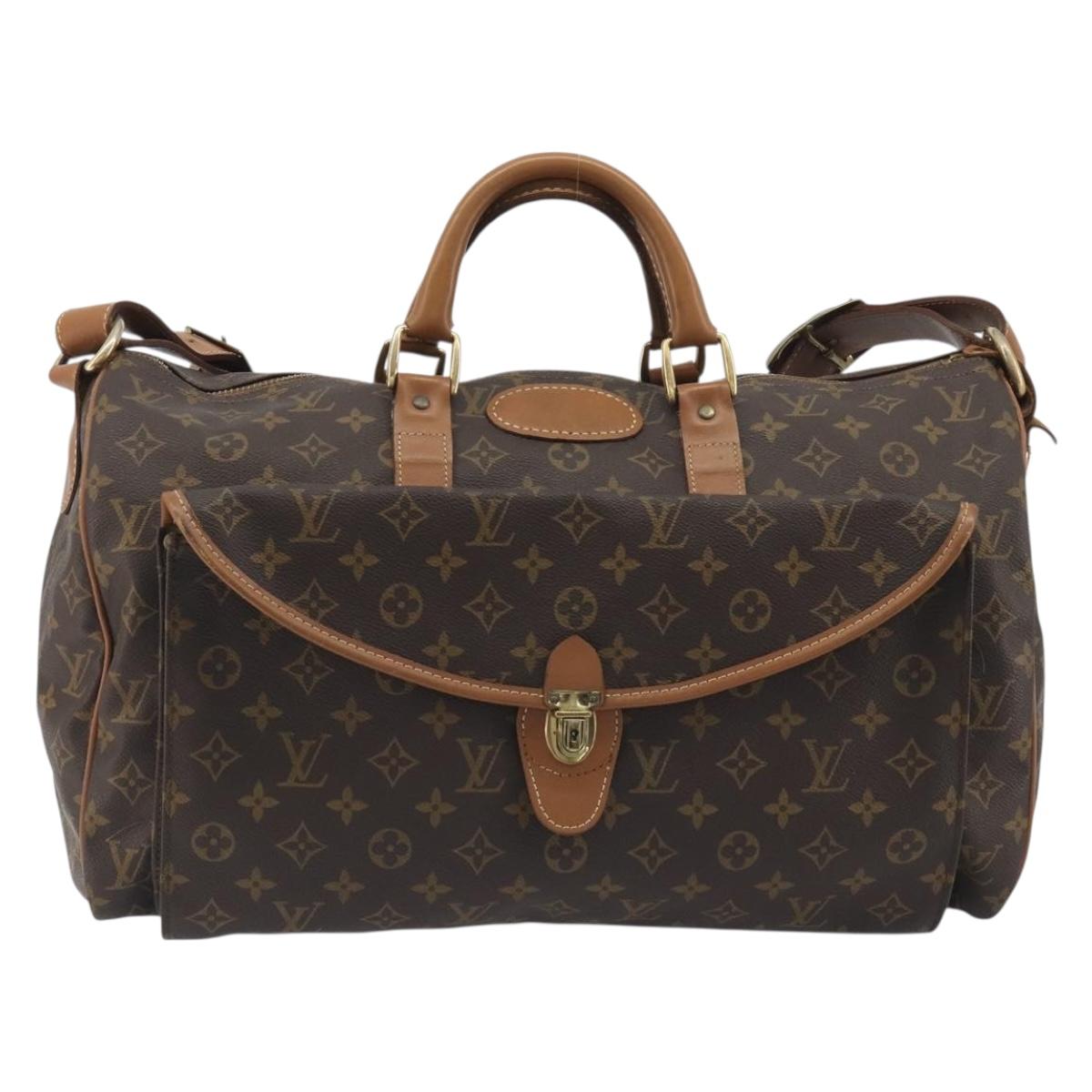 LOUIS VUITTON Monogram Boston Bag LV Auth am12042