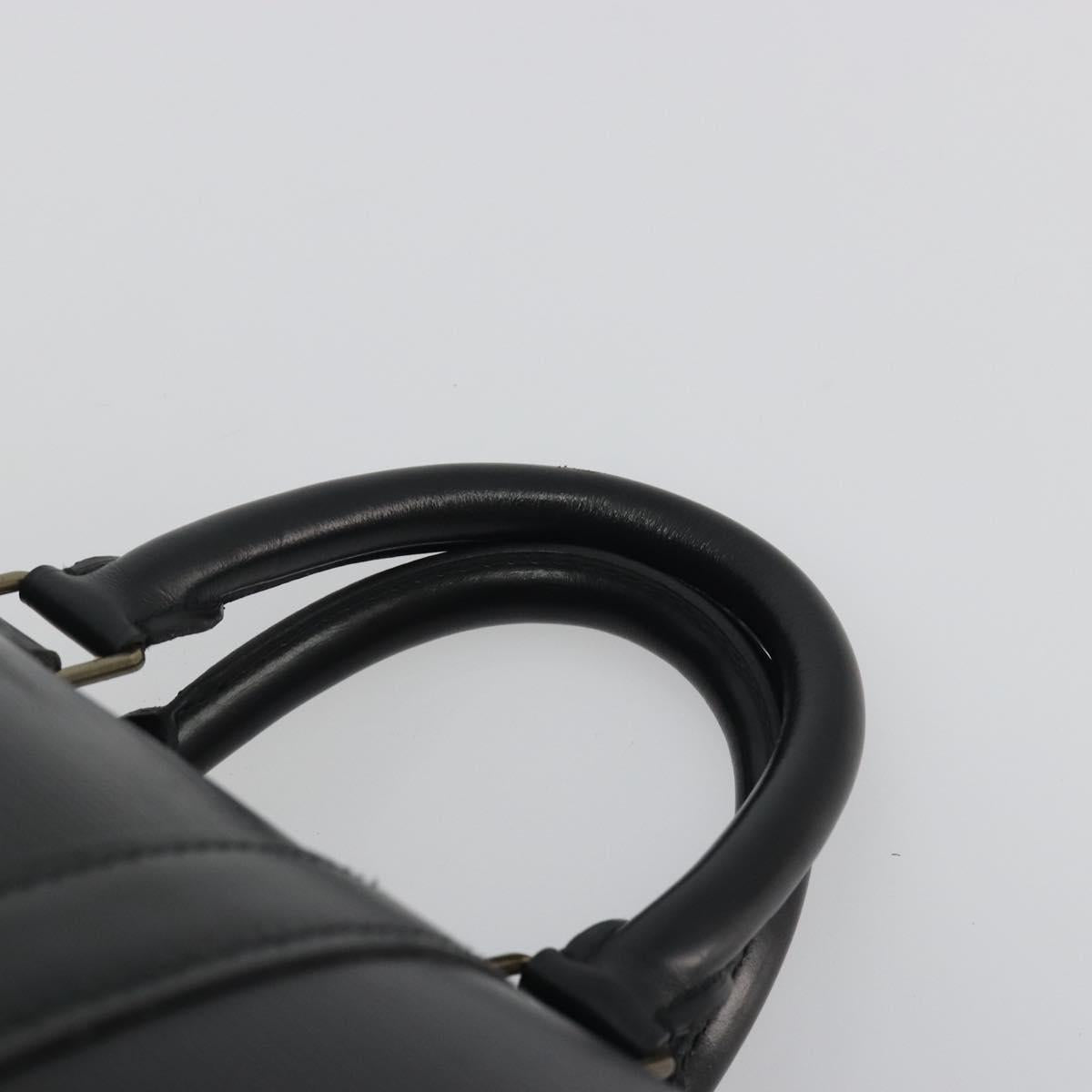 LOUIS VUITTON Epi Keepall 45 Boston Bag Black M42972 LV Auth am12043