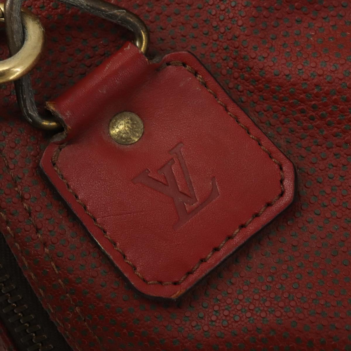 LOUIS VUITTON LV Cup Challenger Line Challenge Siefeller Red M46124 Auth am12046