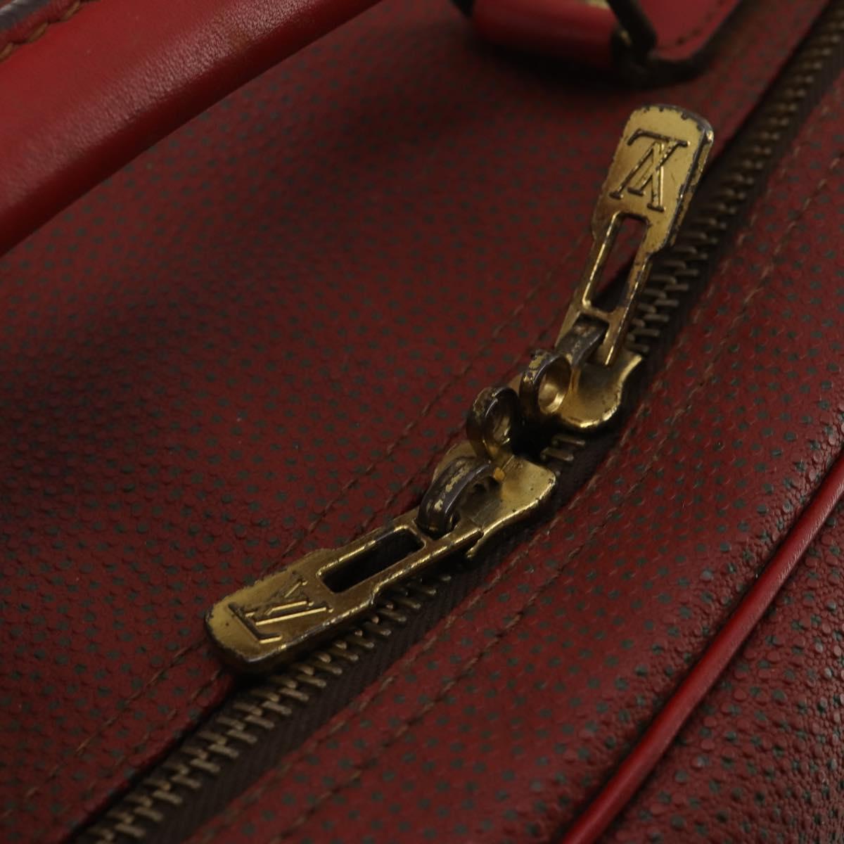 LOUIS VUITTON LV Cup Challenger Line Challenge Siefeller Red M46124 Auth am12046