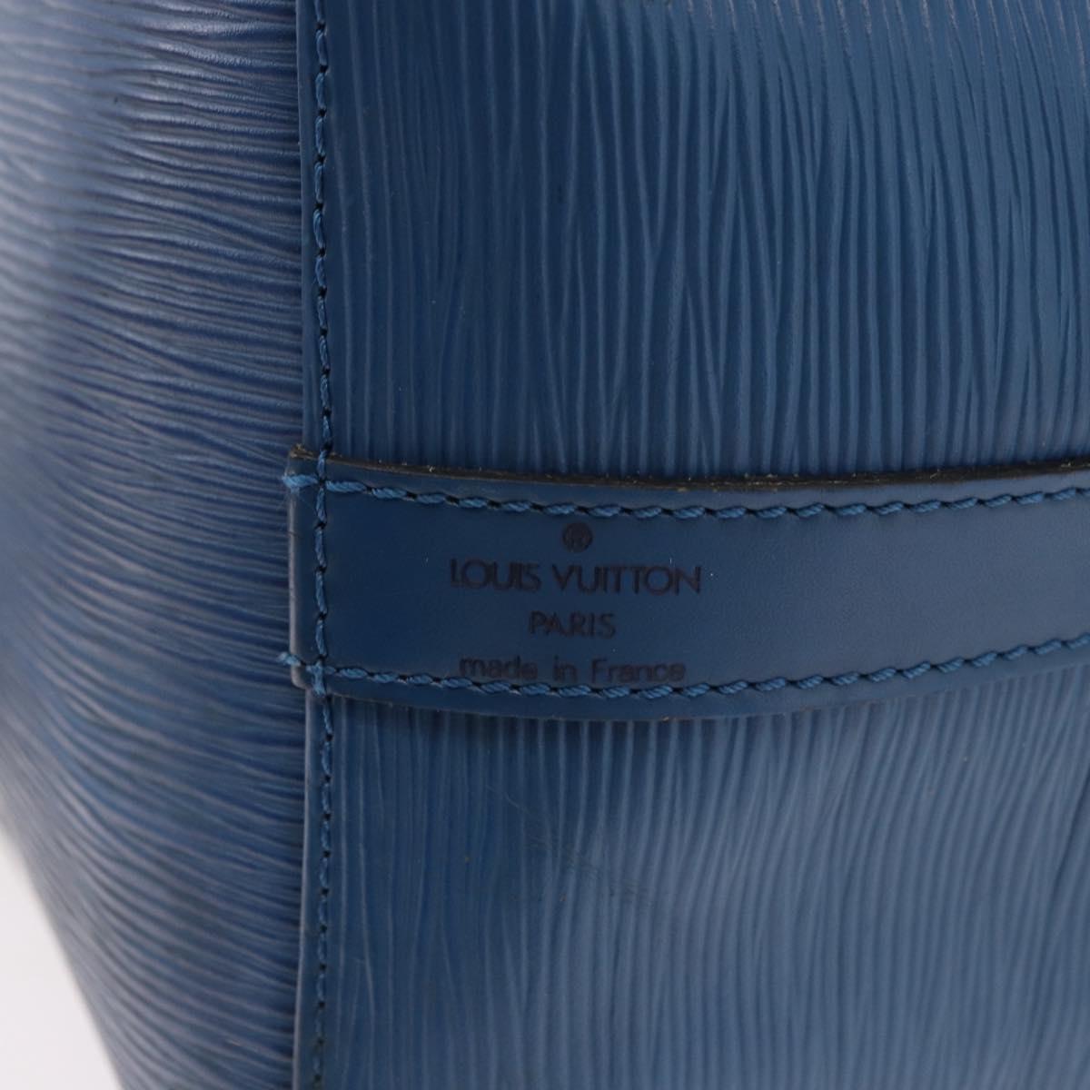 LOUIS VUITTON Epi Petit Noe Shoulder Bag Blue M44105 LV Auth am12049