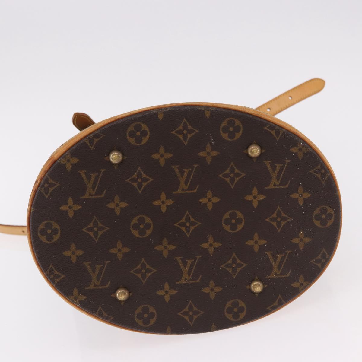 LOUIS VUITTON Monogram Bucket GM Shoulder Bag M42236 LV Auth am12051