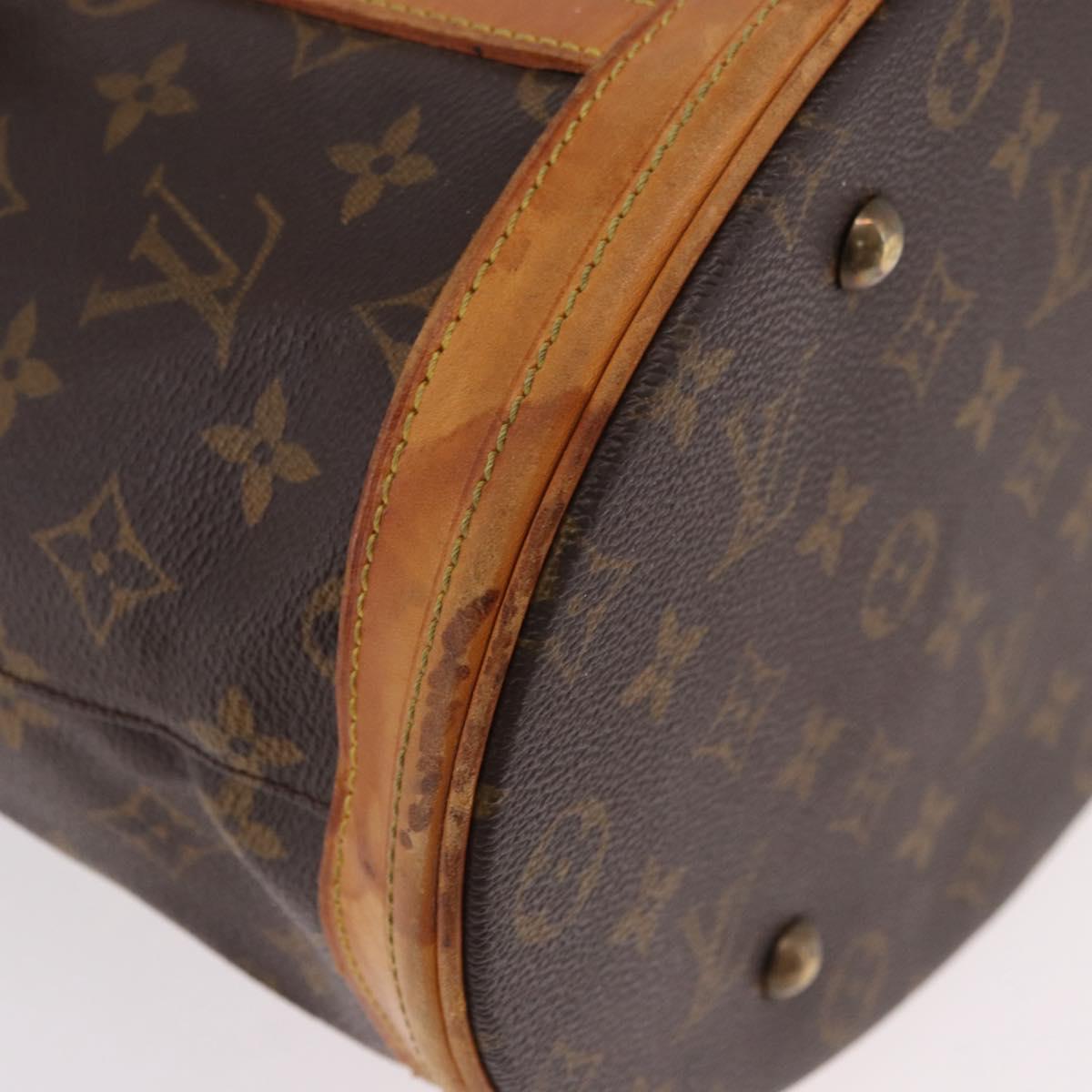 LOUIS VUITTON Monogram Bucket GM Shoulder Bag M42236 LV Auth am12051