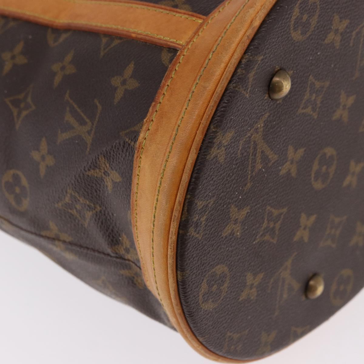 LOUIS VUITTON Monogram Bucket GM Shoulder Bag M42236 LV Auth am12051