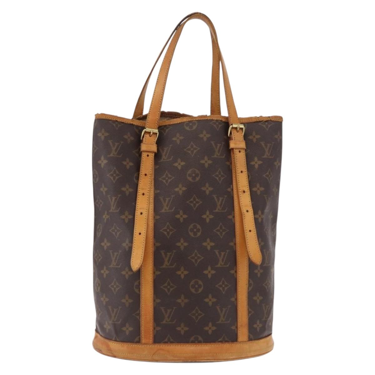 LOUIS VUITTON Monogram Bucket GM Shoulder Bag M42236 LV Auth am12051