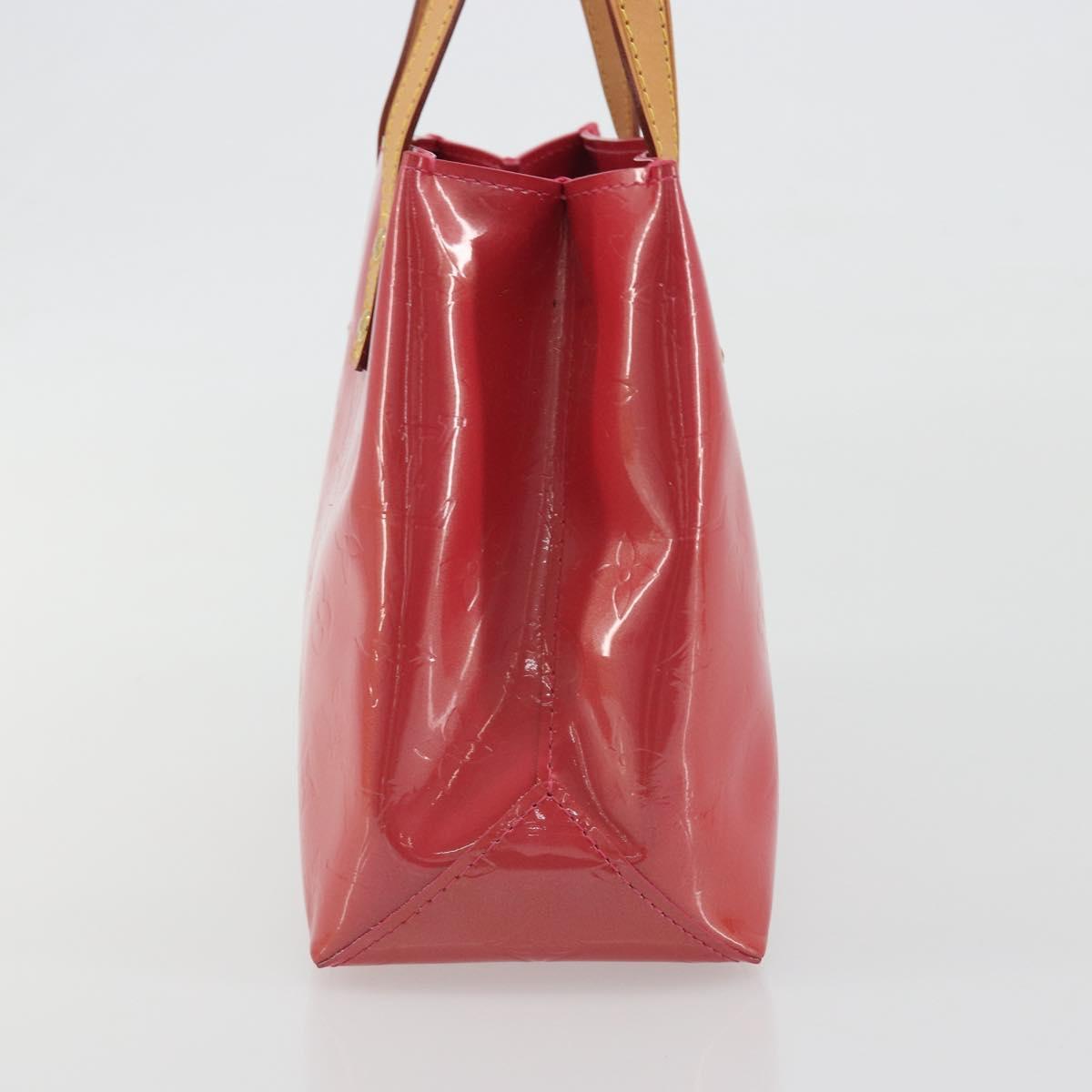 LOUIS VUITTON Monogram Vernis Reade PM Bag Fuchsia Pink M91221 LV Auth am12061V