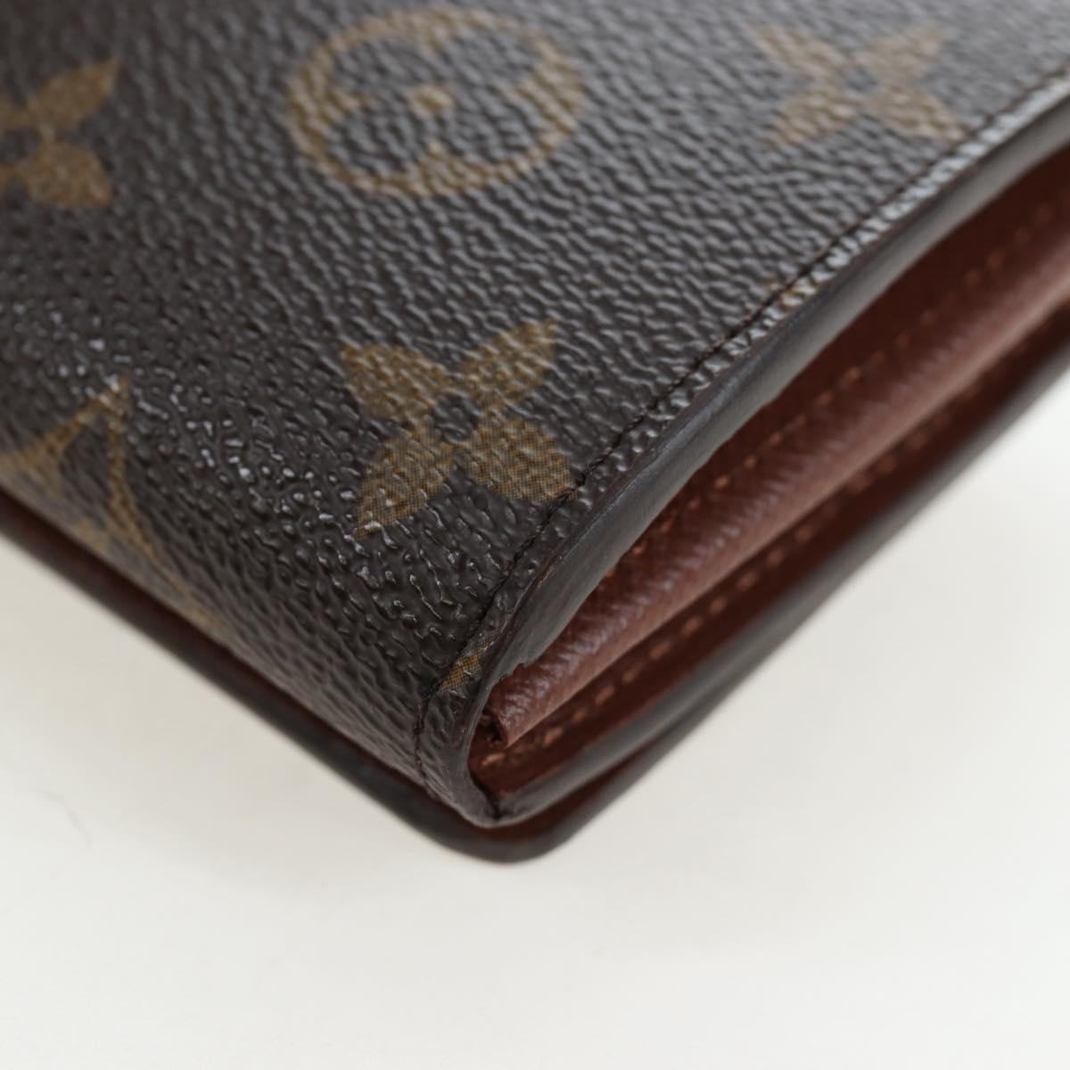 LOUIS VUITTON Monogram Portefeuille Tresol Wallet M61736 LV Auth am12063V