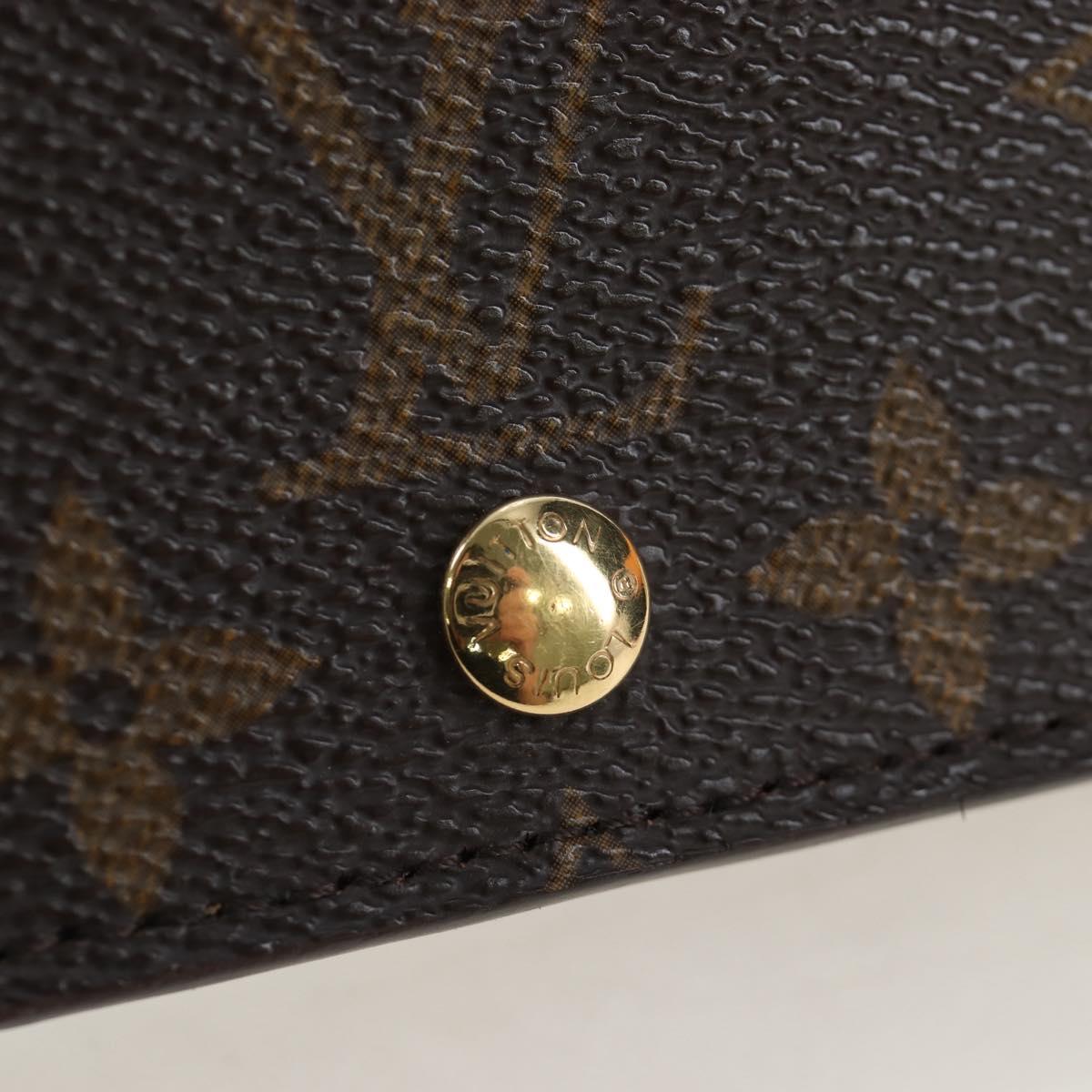 LOUIS VUITTON Monogram Portefeuille Tresol Wallet M61736 LV Auth am12063V