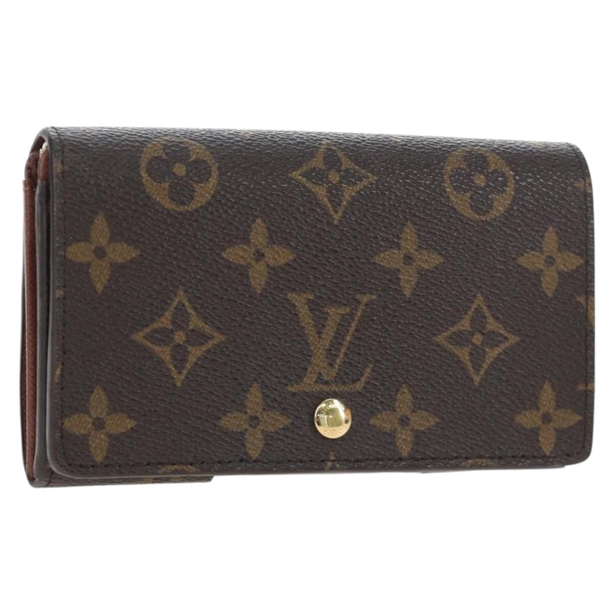 LOUIS VUITTON Monogram Portefeuille Tresol Wallet M61736 LV Auth am12063V