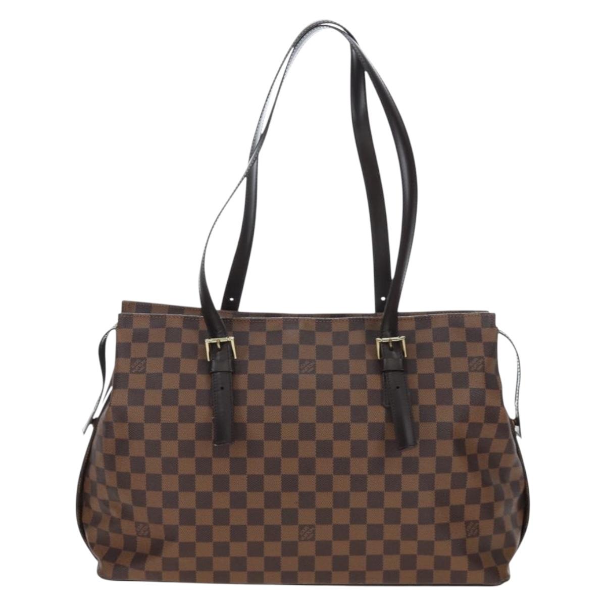 LOUIS VUITTON Damier Ebene Chelsea Tote Bag N51119 LV Auth am12069V