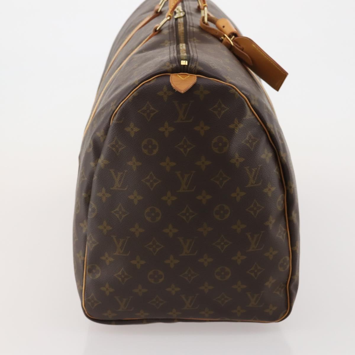 LOUIS VUITTON Monogram Keepall 60 Boston Bag M41422 LV Auth am12081A