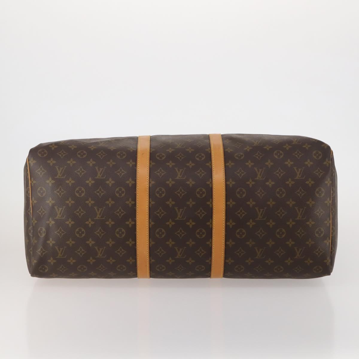 LOUIS VUITTON Monogram Keepall 60 Boston Bag M41422 LV Auth am12081A