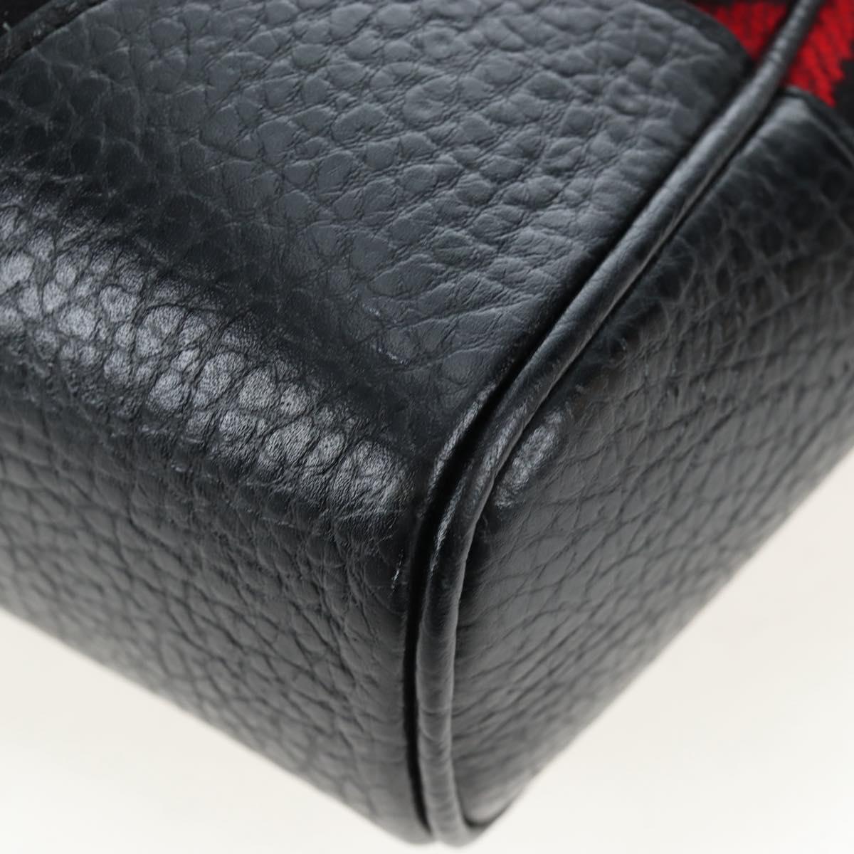 LOUIS VUITTON Covervale Hand Bag Wool Red M95241 LV Auth am12090SAV