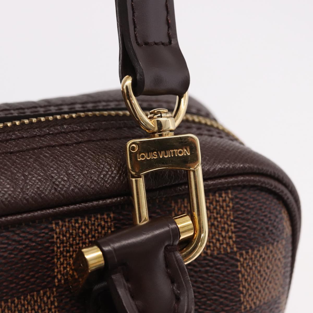 LOUIS VUITTON Damier Ebene Brera Hand Bag N51150 LV Auth am12107V