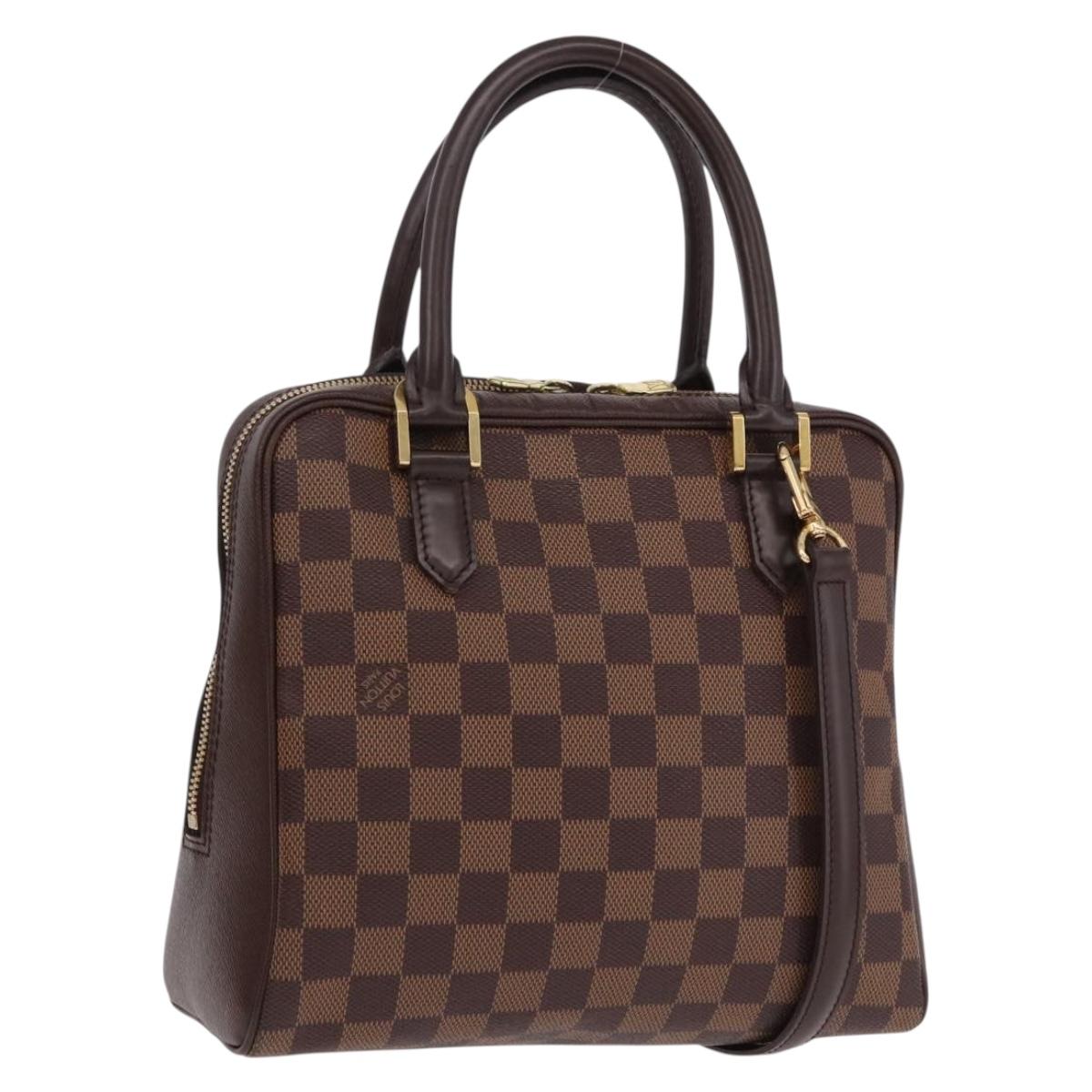 LOUIS VUITTON Damier Ebene Brera Hand Bag N51150 LV Auth am12107V