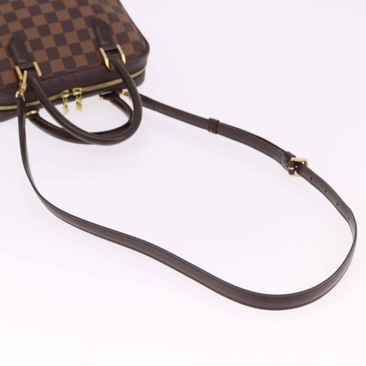 LOUIS VUITTON Damier Ebene Brera Hand Bag N51150 LV Auth am12107V