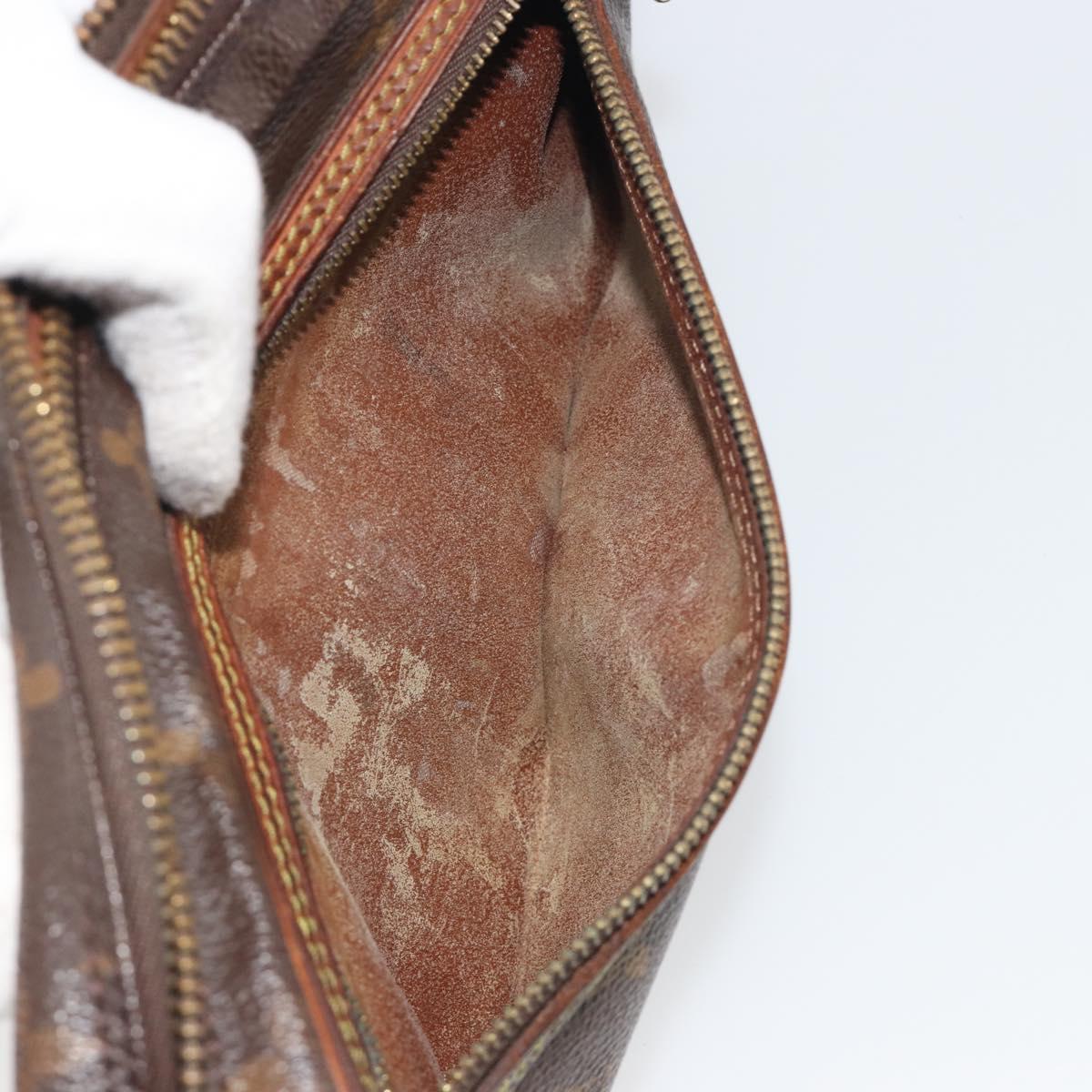 LOUIS VUITTON Monogram Marly Dragonne GM Clutch Bag M51825 LV Auth am12137