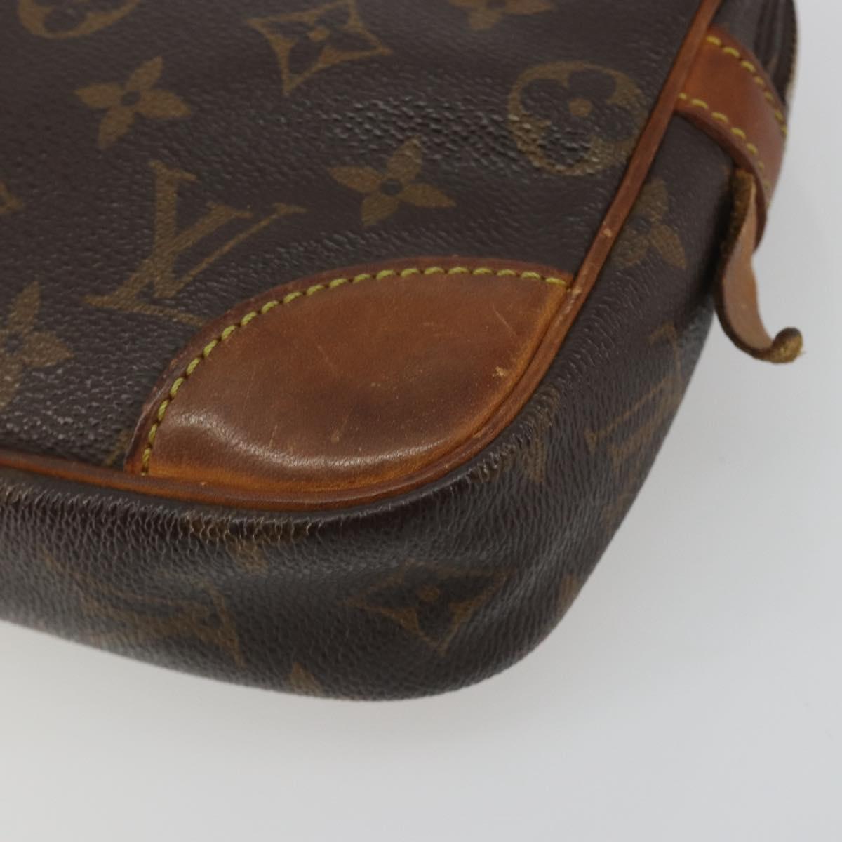 LOUIS VUITTON Monogram Marly Dragonne GM Clutch Bag M51825 LV Auth am12137