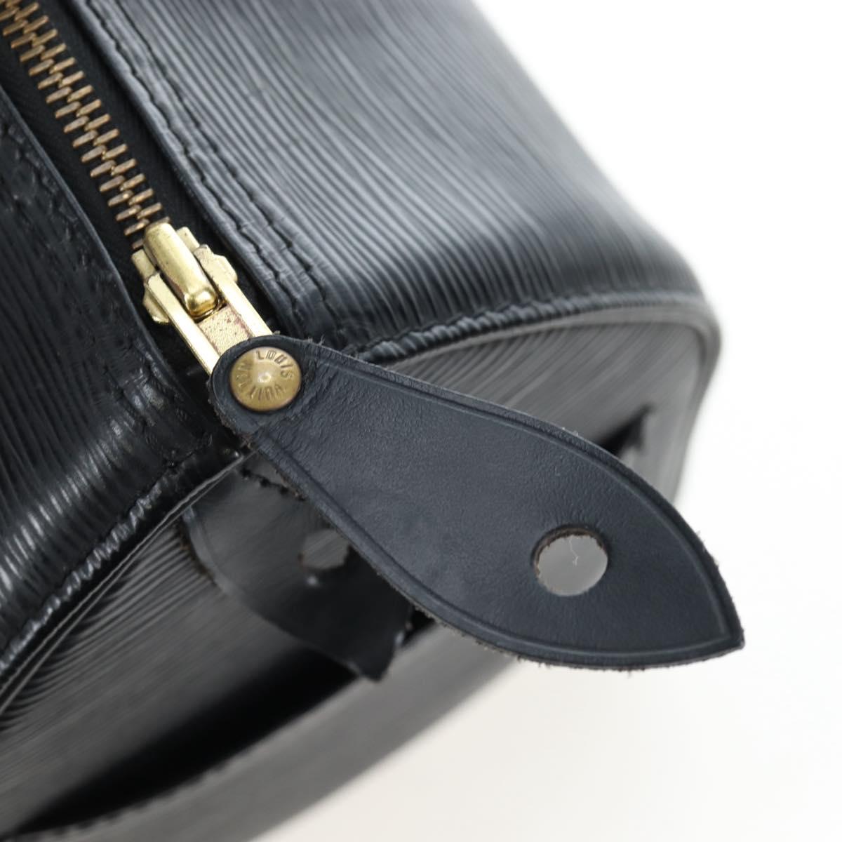 LOUIS VUITTON Epi Speedy 25 Hand Bag Black M59042 LV Auth am12144V