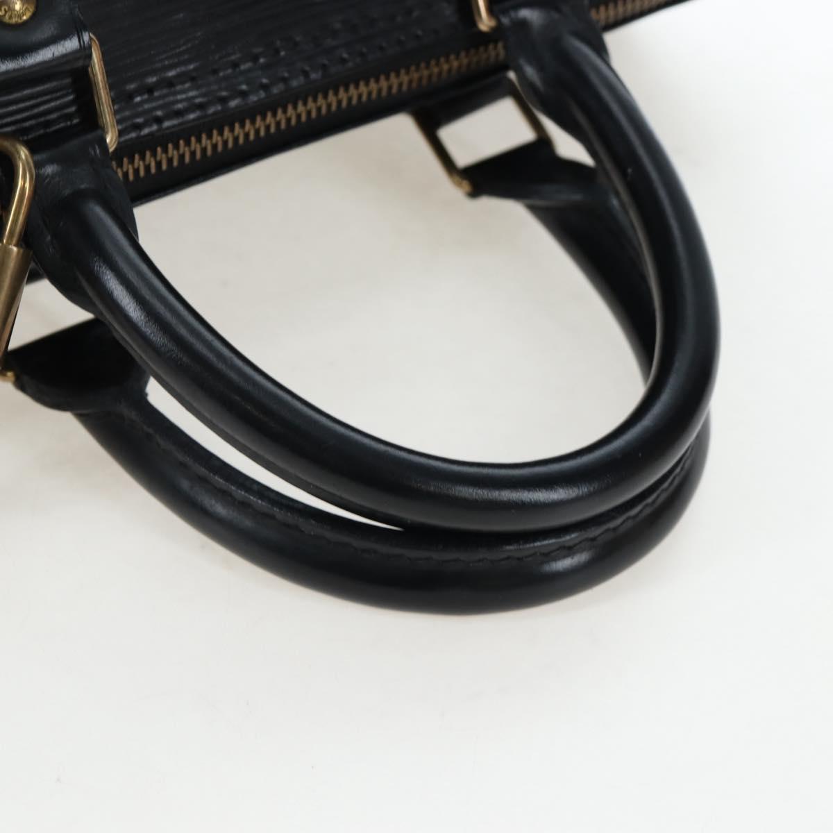 LOUIS VUITTON Epi Speedy 25 Hand Bag Black M59042 LV Auth am12144V