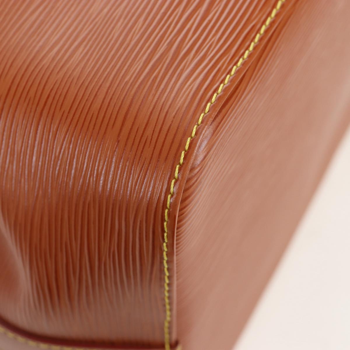LOUIS VUITTON Epi Petit Noe Shoulder Bag Zipangu Gold M44108 LV Auth am12147V
