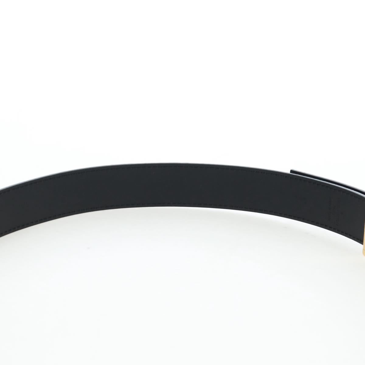 LOUIS VUITTON Multicolor Ceinture LV Cut Belt Black LV Auth am12148A