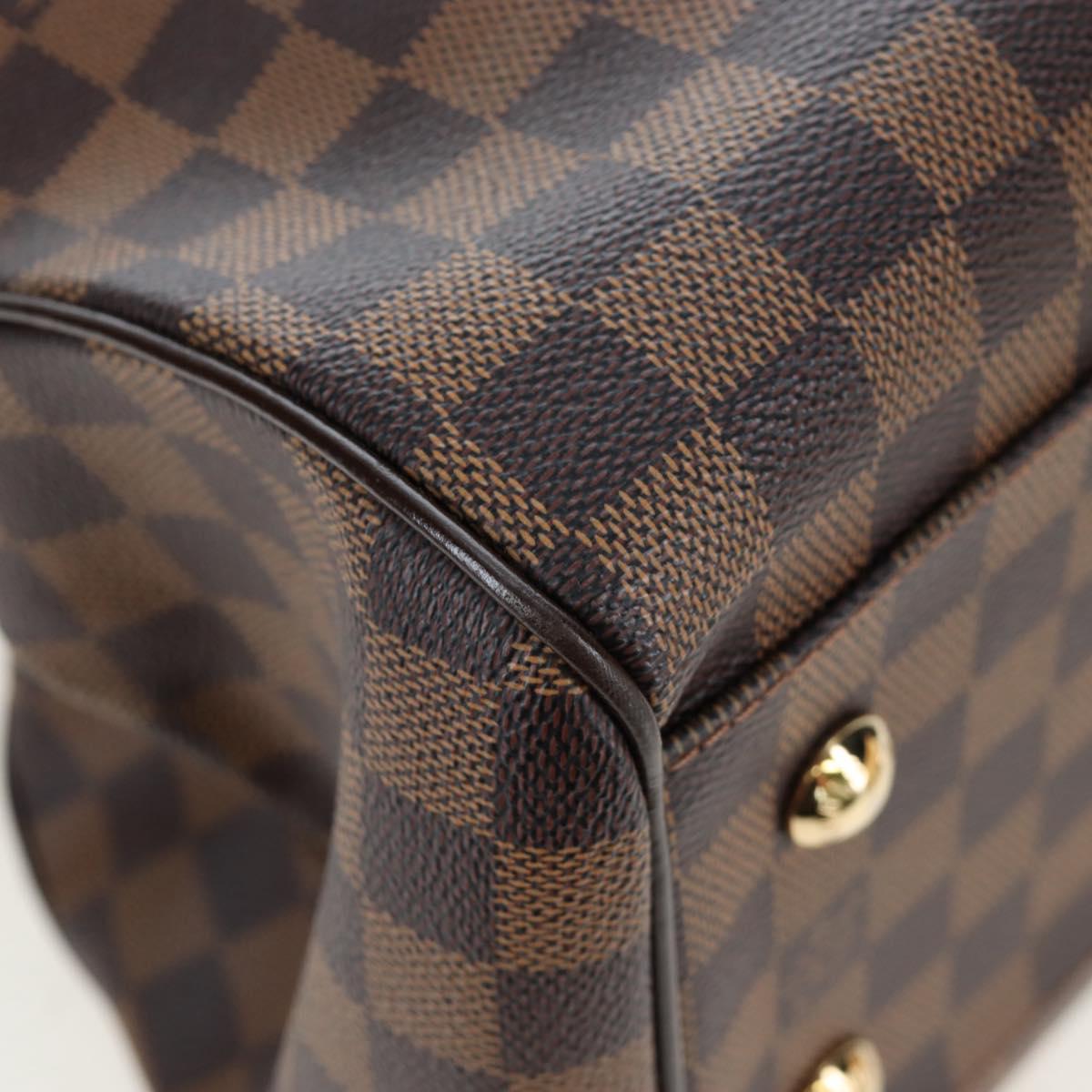 LOUIS VUITTON Damier Ebene Trevi PM Hand Bag 2way N51997 LV Auth am12149M