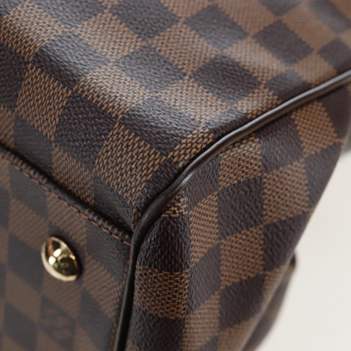 LOUIS VUITTON Damier Ebene Trevi PM Hand Bag 2way N51997 LV Auth am12149M