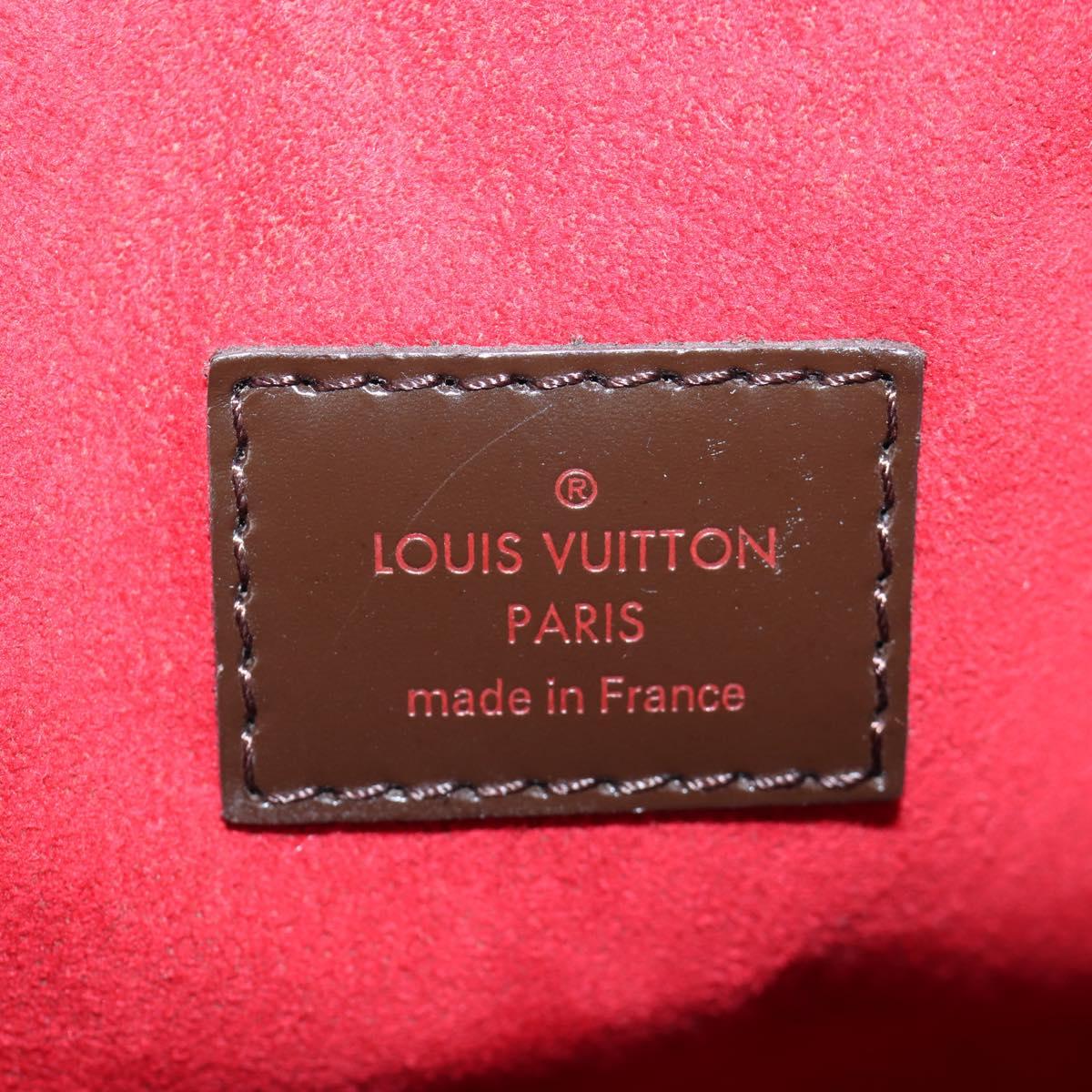 LOUIS VUITTON Damier Ebene Trevi PM Hand Bag 2way N51997 LV Auth am12149M