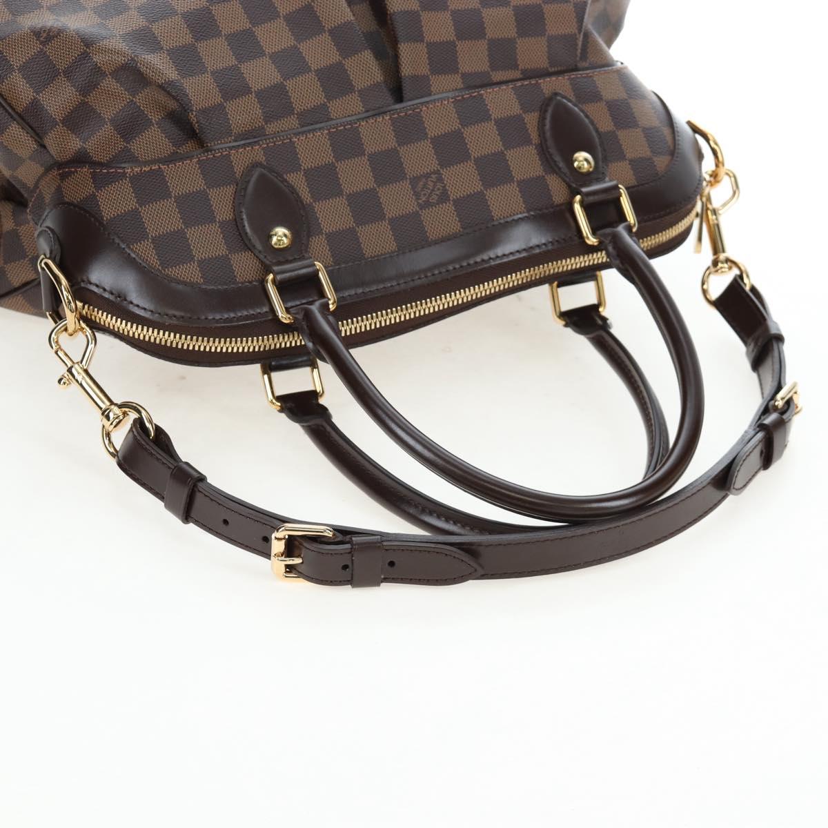 LOUIS VUITTON Damier Ebene Trevi PM Hand Bag 2way N51997 LV Auth am12149M
