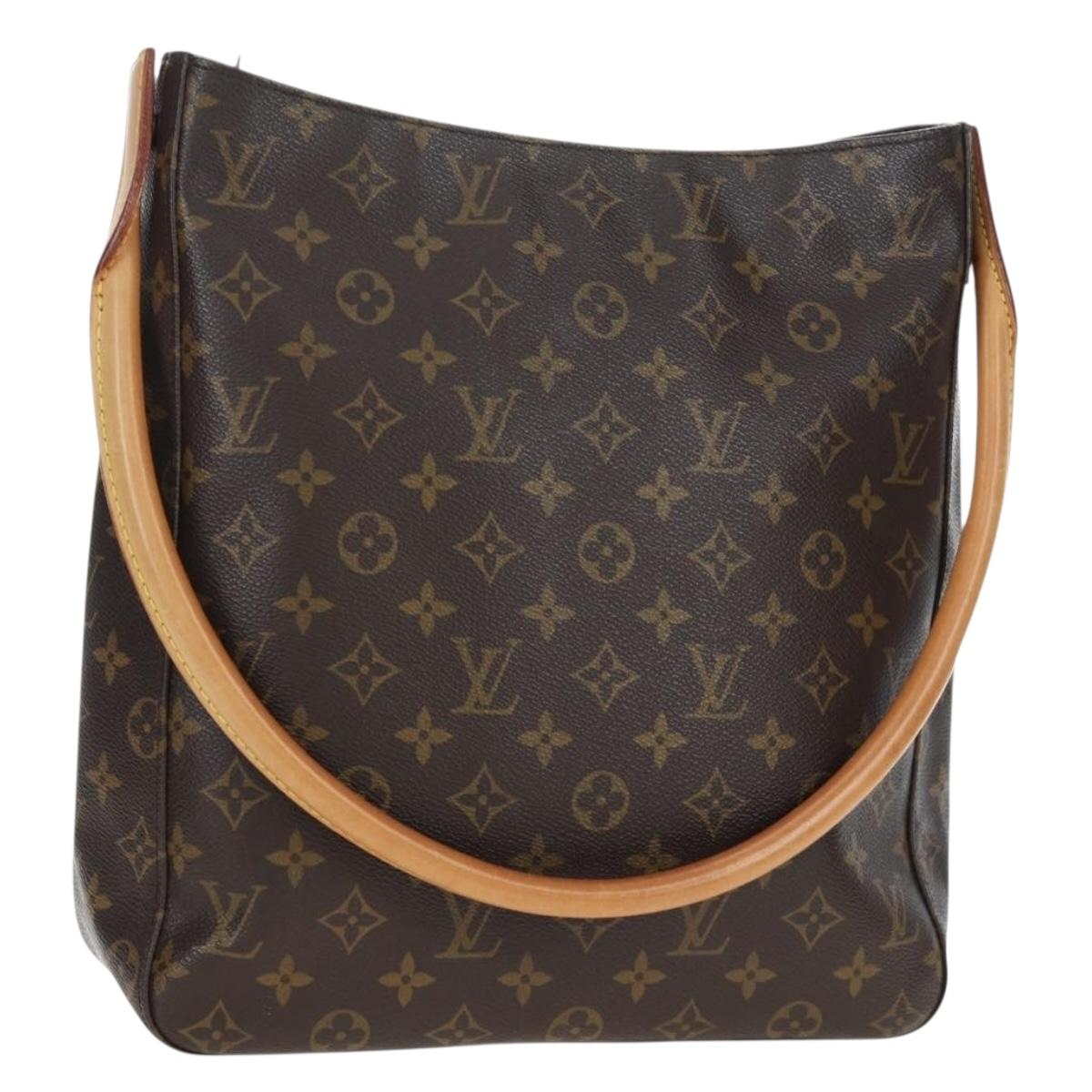LOUIS VUITTON Monogram Looping GM Shoulder Bag M51145 LV Auth am12156V