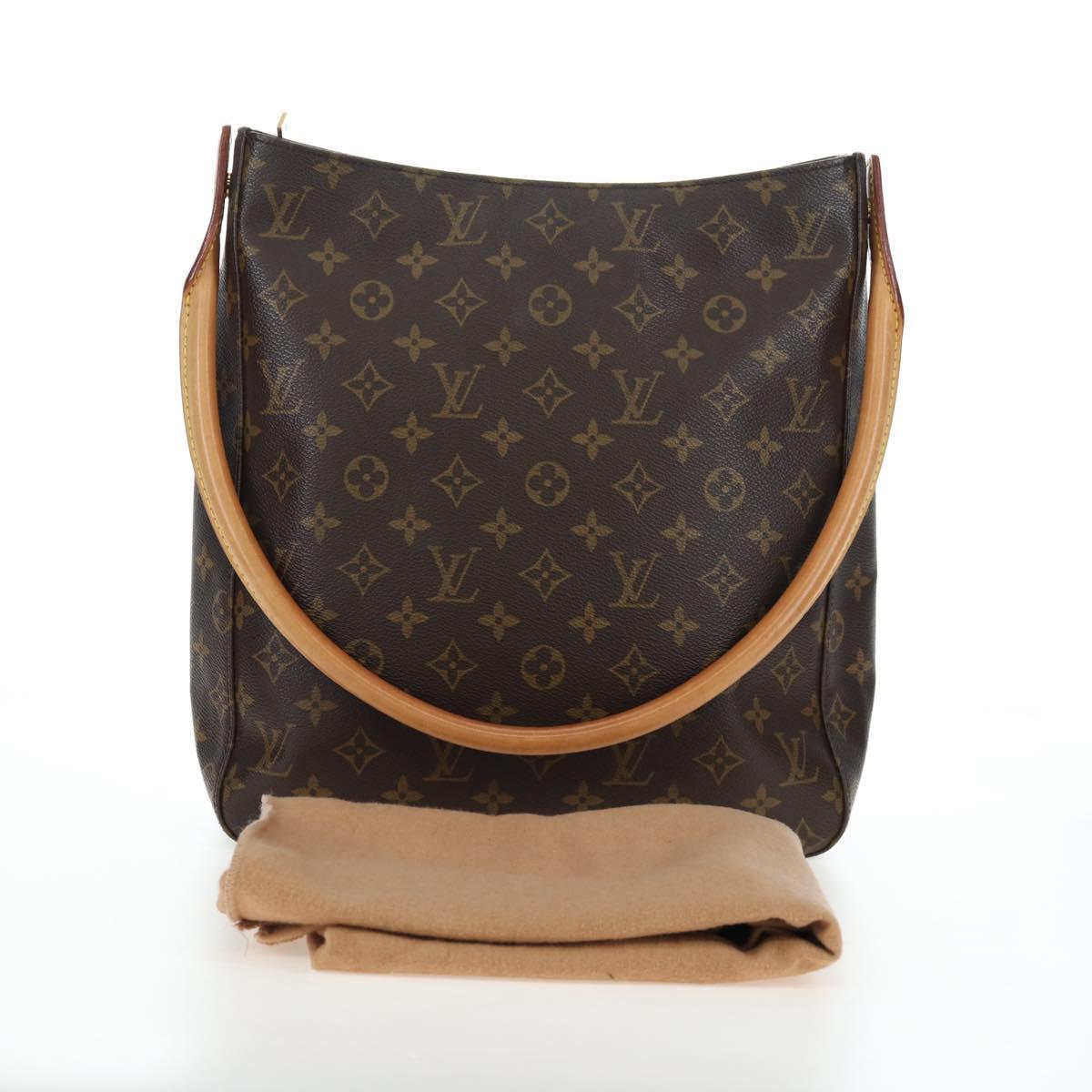 LOUIS VUITTON Monogram Looping GM Shoulder Bag M51145 LV Auth am12156V
