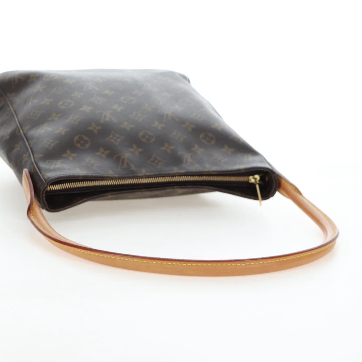 LOUIS VUITTON Monogram Looping GM Shoulder Bag M51145 LV Auth am12156V