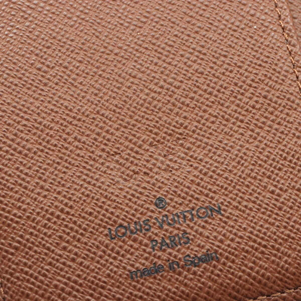 LOUIS VUITTON Monogram Agenda PM Day Planner Cover R20005 LV Auth am12167A
