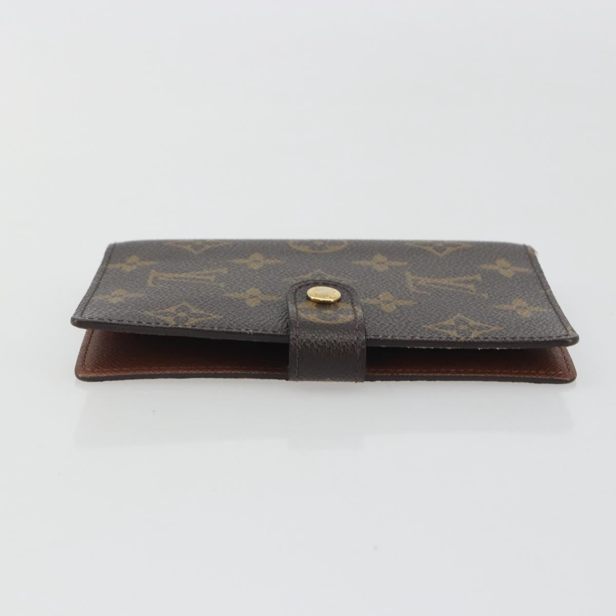 LOUIS VUITTON Monogram Agenda PM Day Planner Cover R20005 LV Auth am12167A