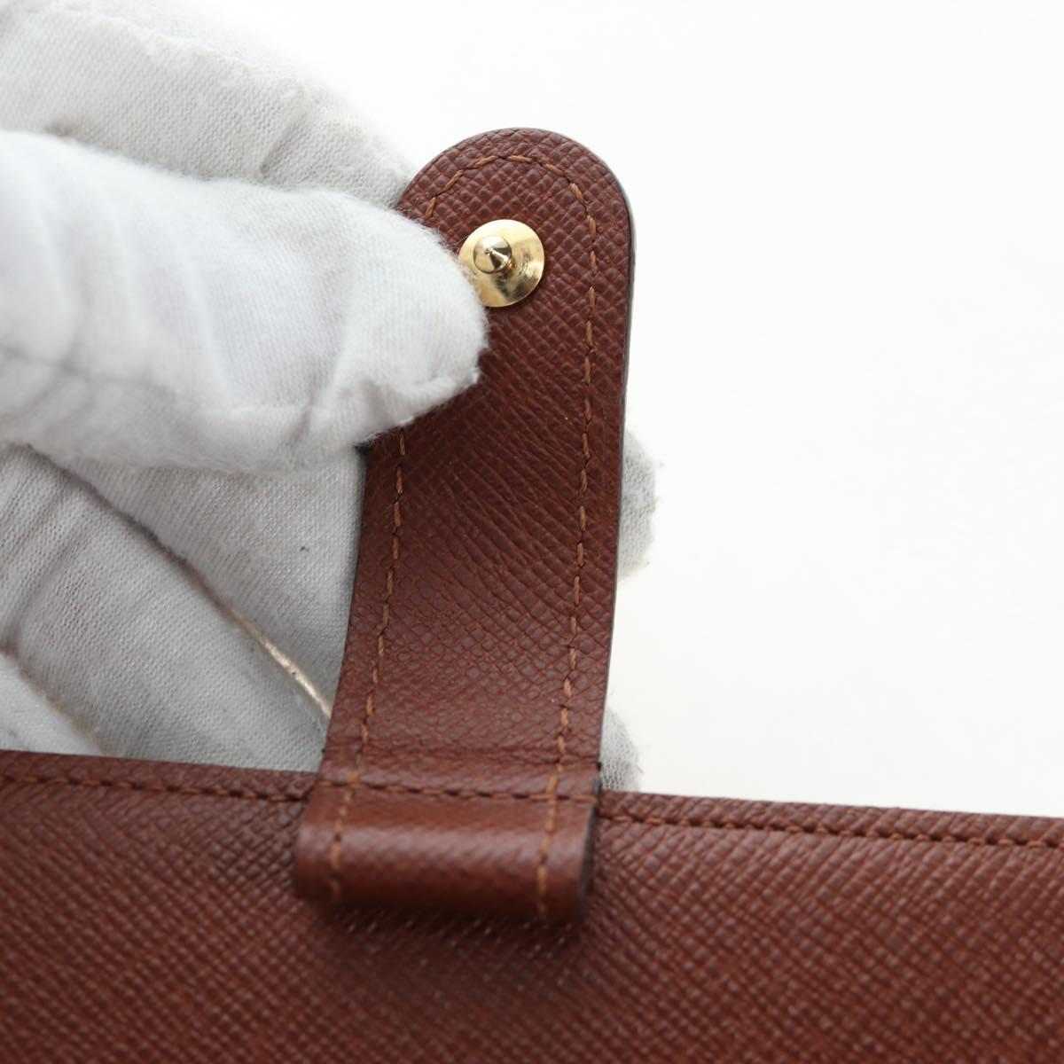 LOUIS VUITTON Monogram Agenda PM Day Planner Cover R20005 LV Auth am12172V