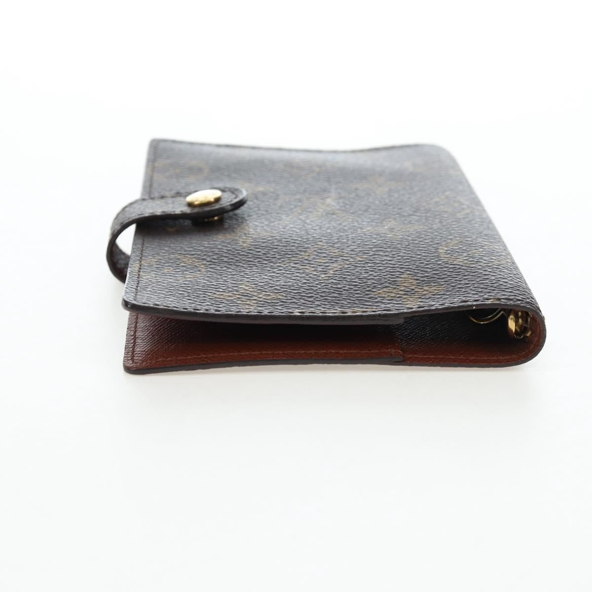 LOUIS VUITTON Monogram Agenda PM Day Planner Cover R20005 LV Auth am12172V
