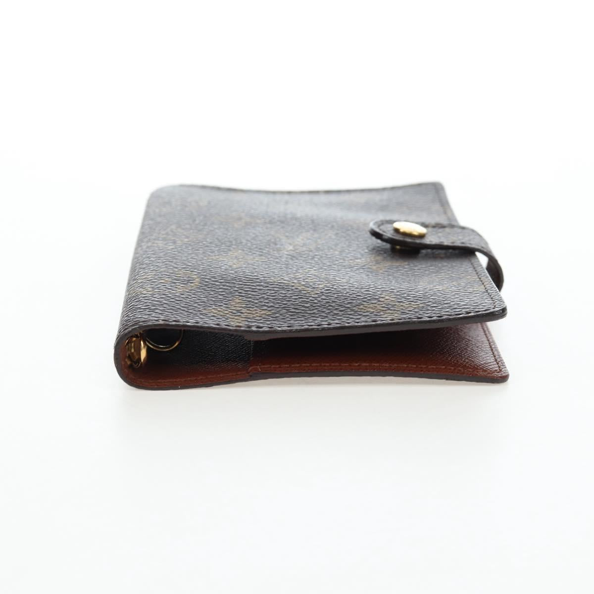 LOUIS VUITTON Monogram Agenda PM Day Planner Cover R20005 LV Auth am12172V