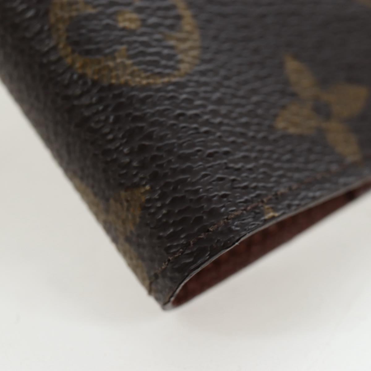 LOUIS VUITTON Monogram Agenda PM Day Planner Cover R20005 LV Auth am12172V